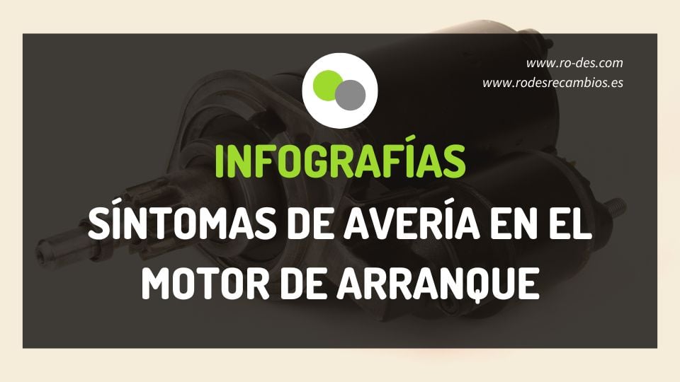 Todo sobre las averías y síntomas en el motor de arranque